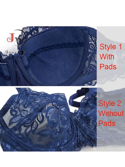 Summer Push up Bra Breathable Lace Bras Sexy Underwear for Women Bralette Lingerie Intimates Ropa Interior Femenina
