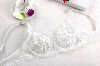 Summer Push up Bra Breathable Lace Bras Sexy Underwear for Women Bralette Lingerie Intimates Ropa Interior Femenina